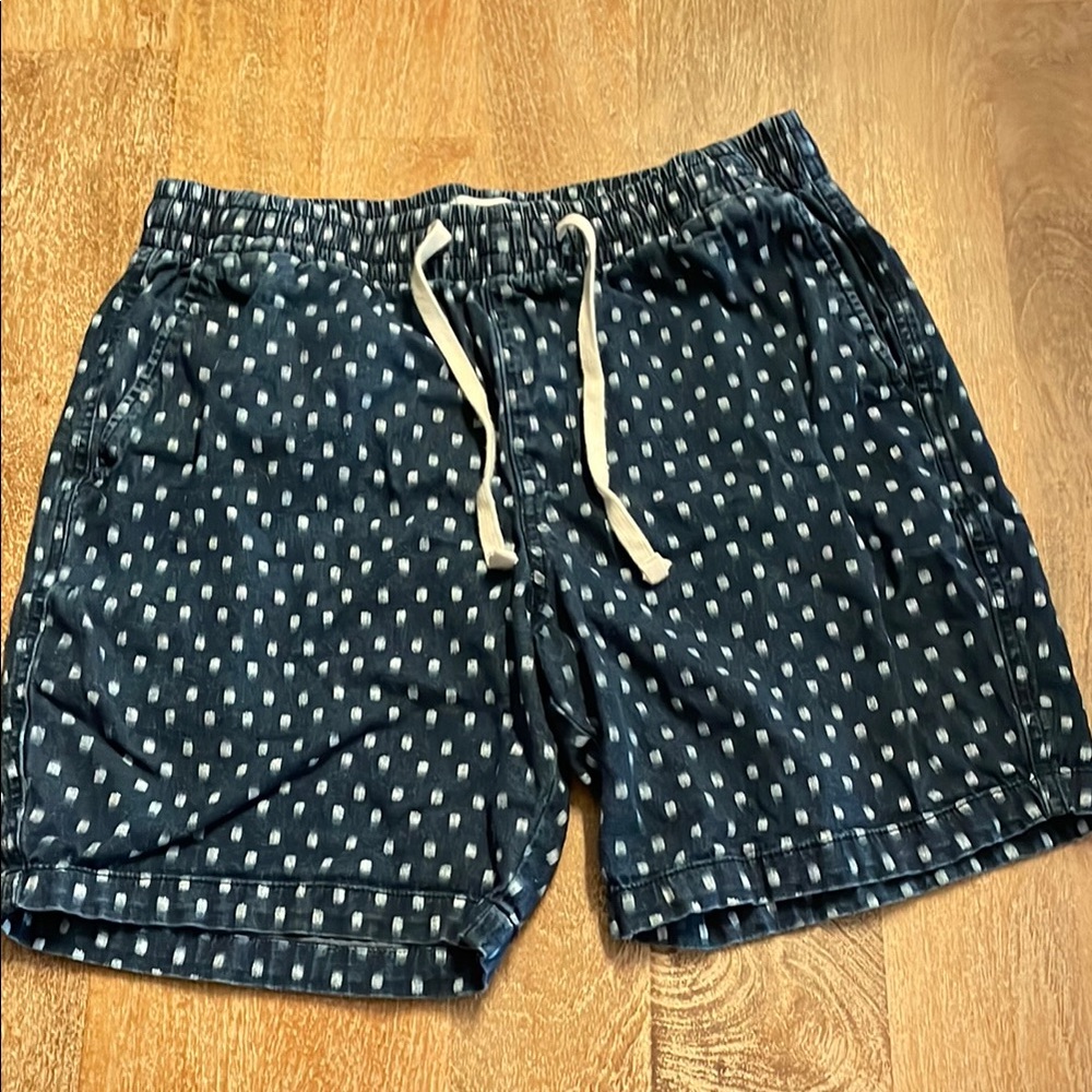 Old Navy Pull-on Polka Dot Casual Soft Denim Shorts